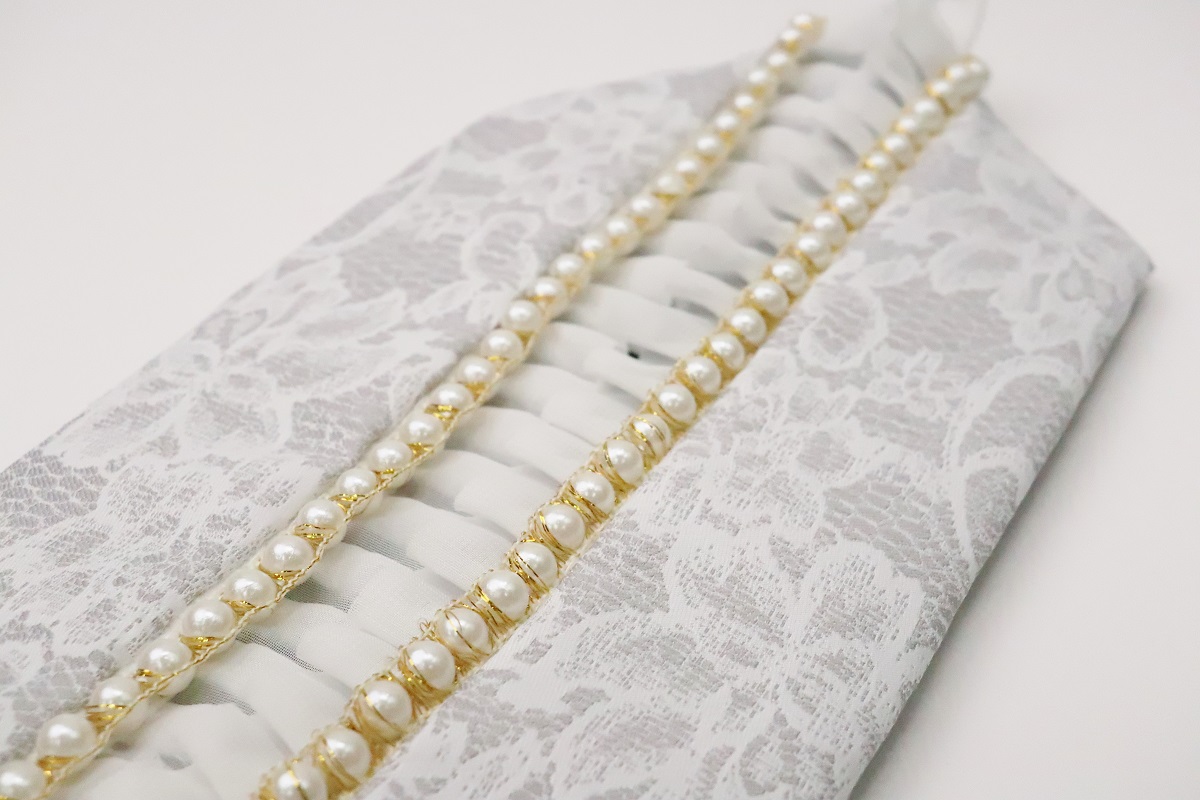 フリルレース&パール重ね衿palefu　RKK-2407b　4type - 画像 (4)