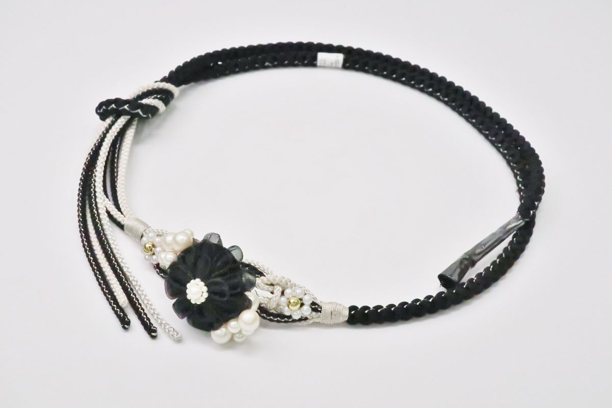 '-ﾗﾌｨﾈｵﾘｼﾞﾅﾙ-　帯〆FKパーツ着脱式 RTO-05ブラック