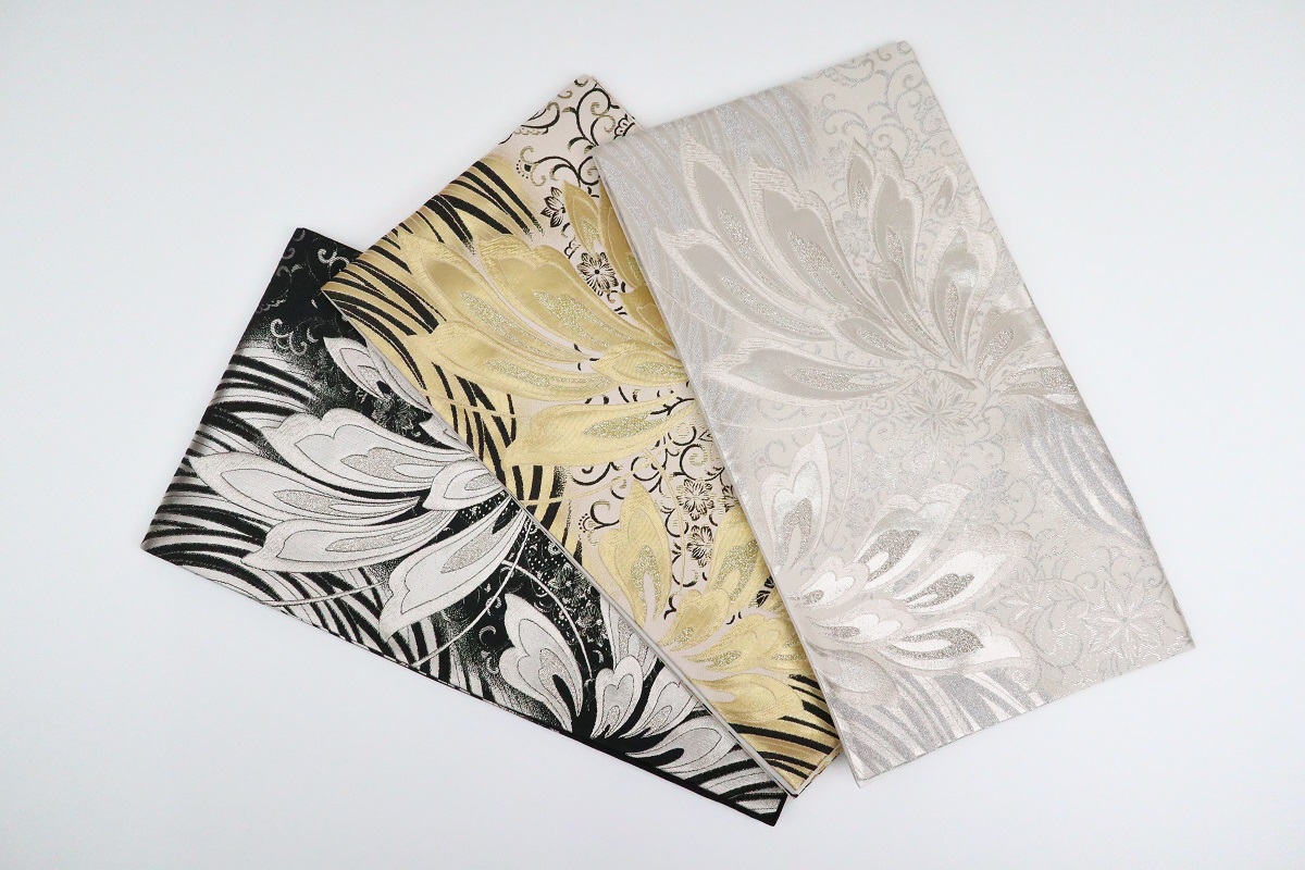 袋帯【正絹】振袖用 RO2409-MO12 abc -3色展開-