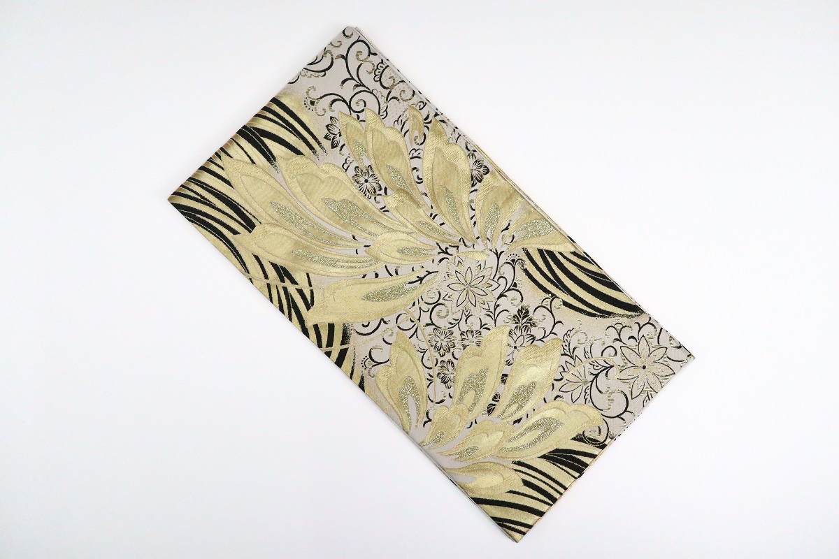 袋帯【正絹】振袖用 RO2409-MO12 abc -3色展開- - 画像 (6)