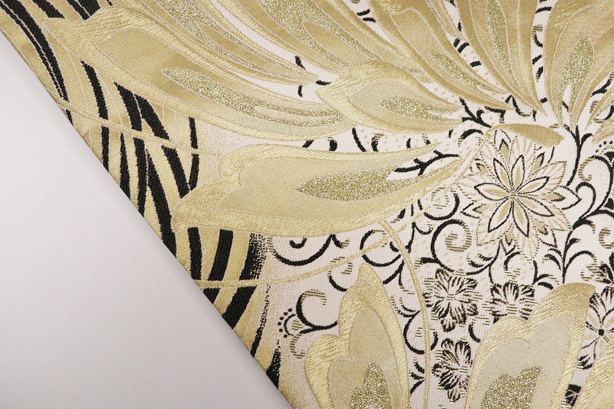 袋帯【正絹】振袖用 RO2409-MO12 abc -3色展開- - 画像 (5)