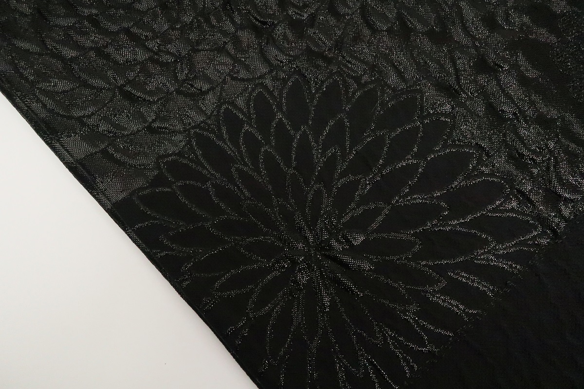 袋帯【正絹】振袖用RO2409-OS08 丸菊箔 -2色- - 画像 (3)