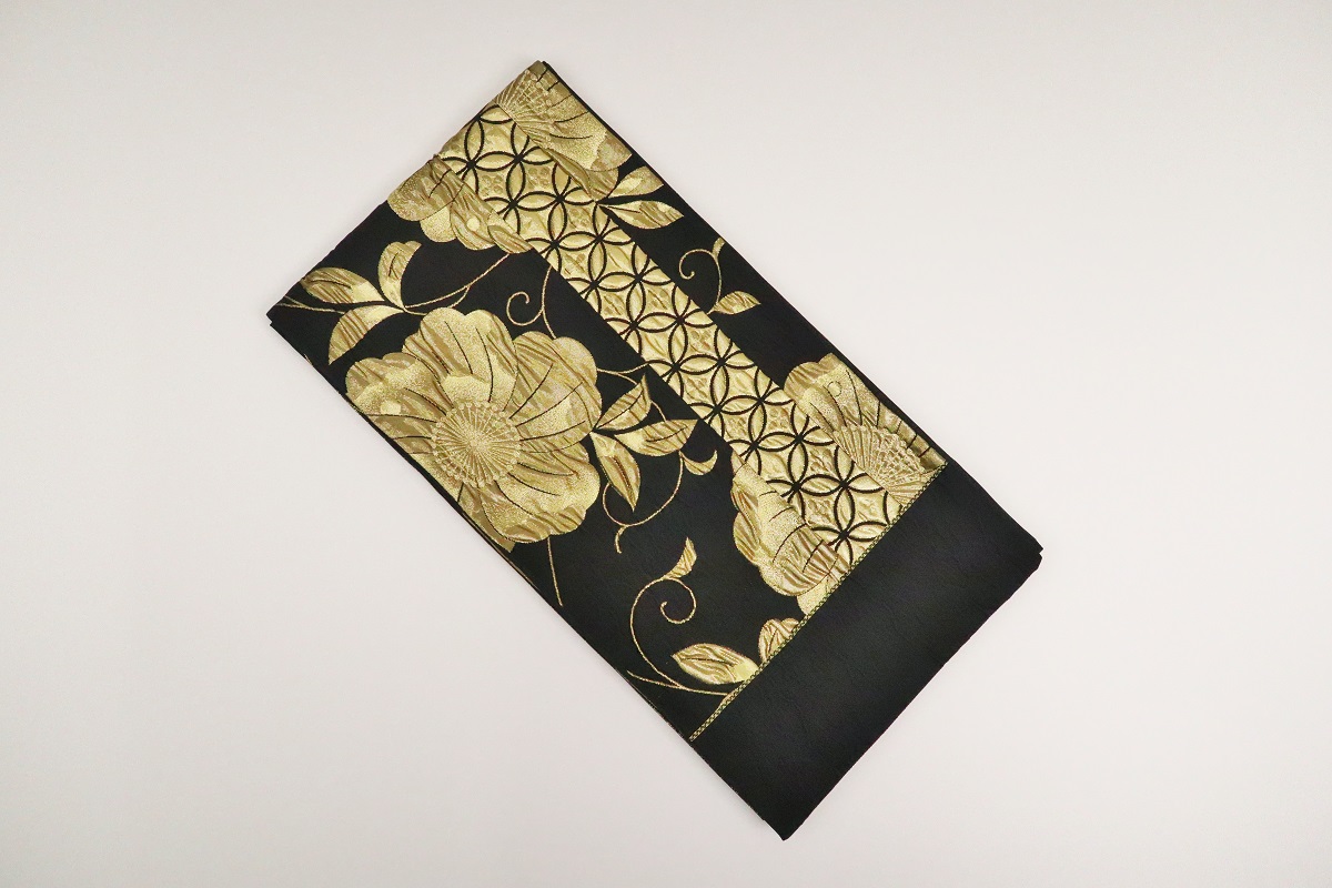 袋帯【正絹】振袖用RO2409-OS06 七宝箔 -5色展開- - 画像 (18)