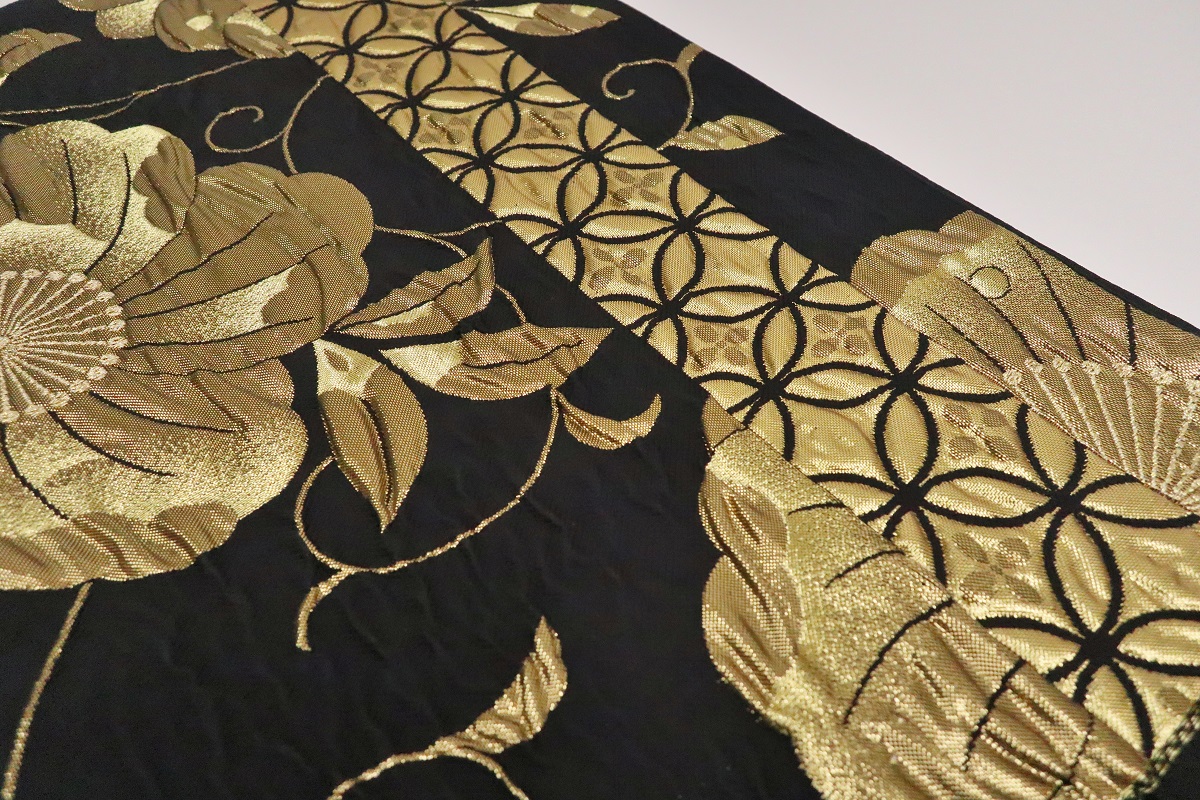 袋帯【正絹】振袖用RO2409-OS06 七宝箔 -5色展開- - 画像 (20)
