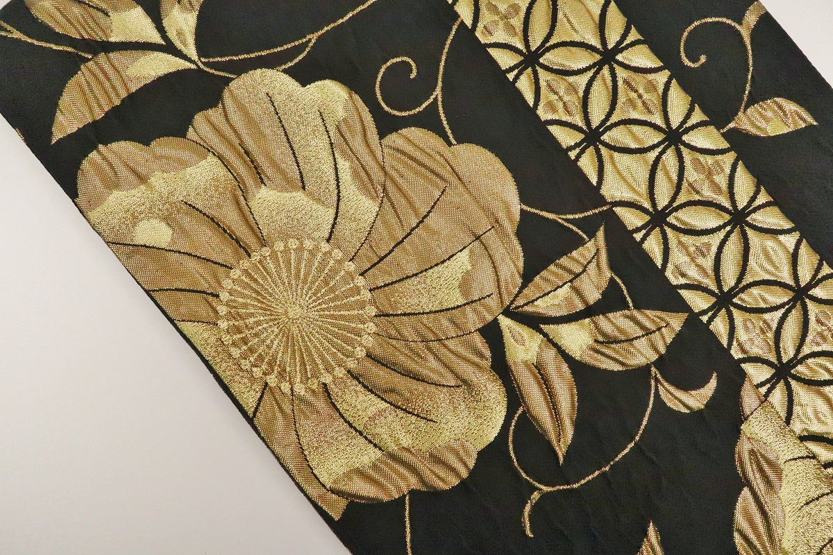 袋帯【正絹】振袖用RO2409-OS06 七宝箔 -5色展開- - 画像 (19)