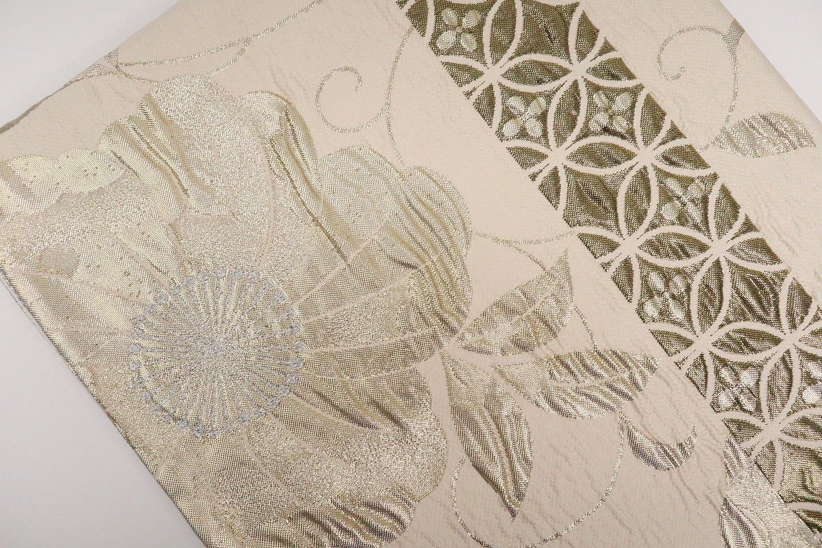 袋帯【正絹】振袖用RO2409-OS06 七宝箔 -5色展開- - 画像 (11)