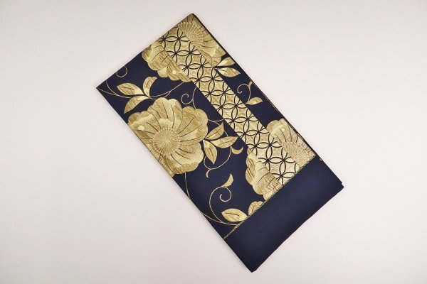 袋帯【正絹】振袖用RO2409-OS06 七宝箔 -5色展開- - 画像 (14)