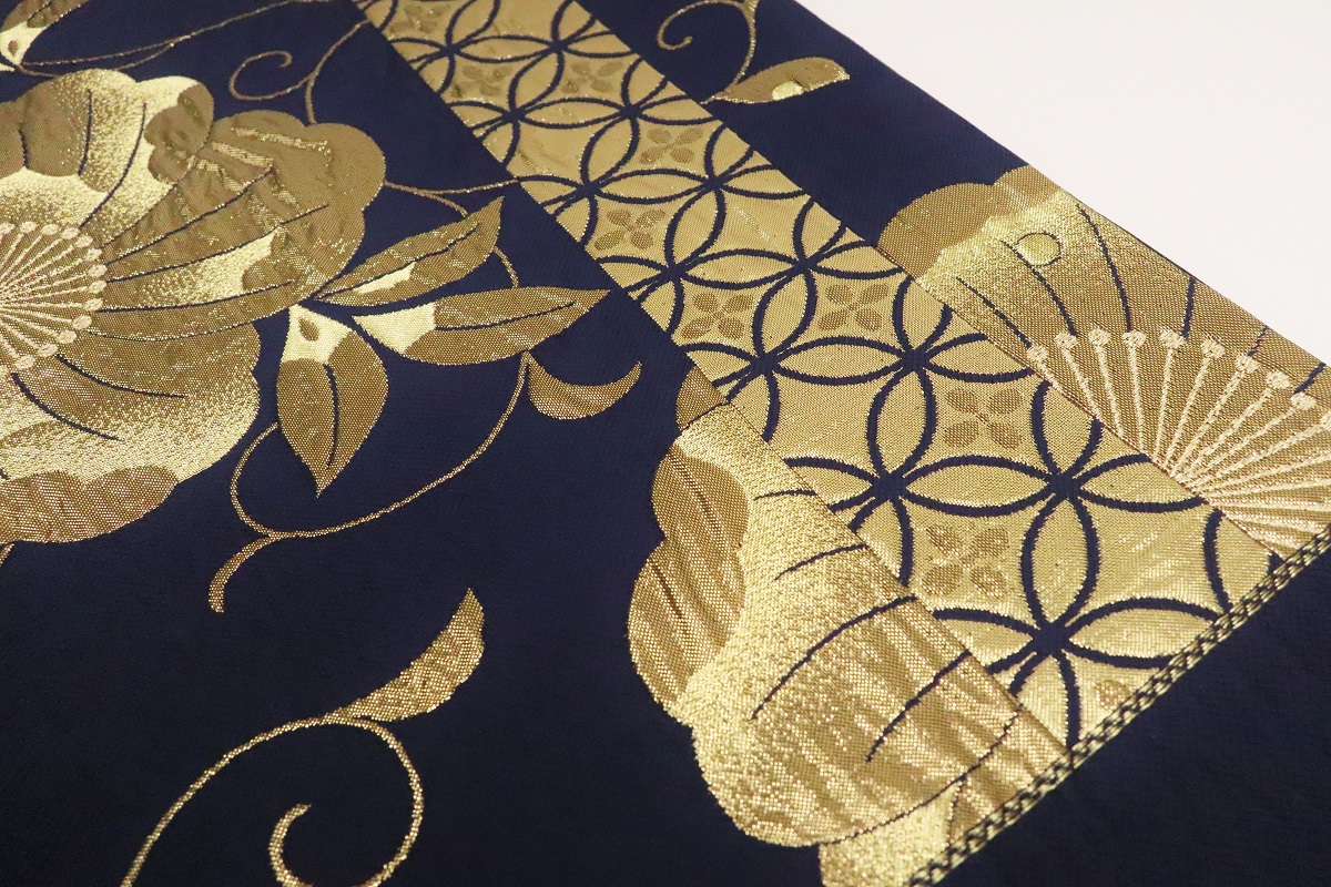 袋帯【正絹】振袖用RO2409-OS06 七宝箔 -5色展開- - 画像 (15)