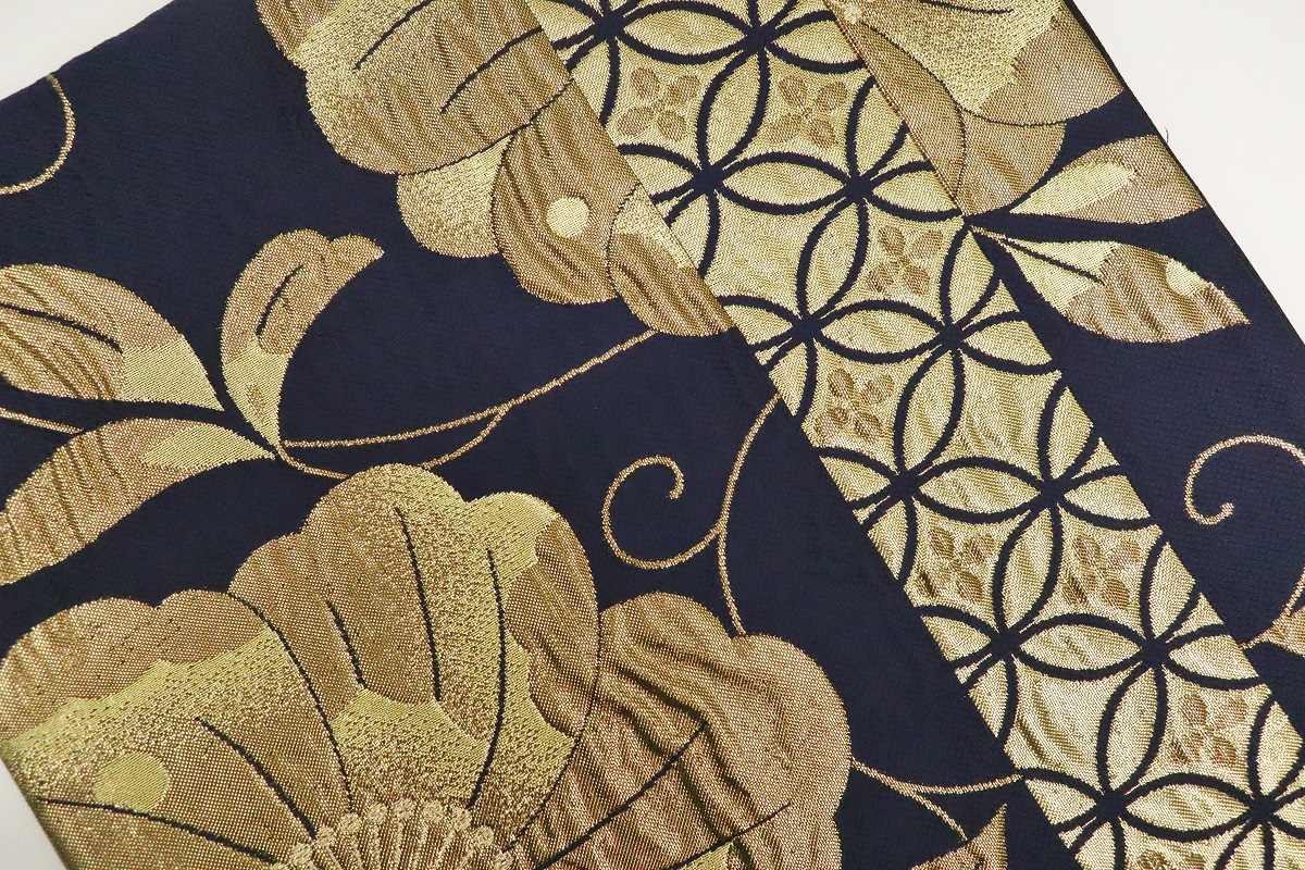 袋帯【正絹】振袖用RO2409-OS06 七宝箔 -5色展開- - 画像 (16)