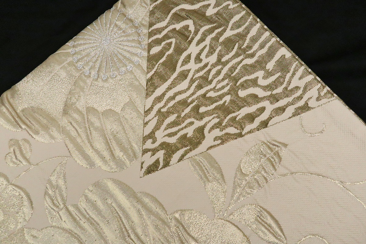 袋帯【正絹】振袖用RO2409-OS05aゼブラ箔 -5色- - 画像 (11)