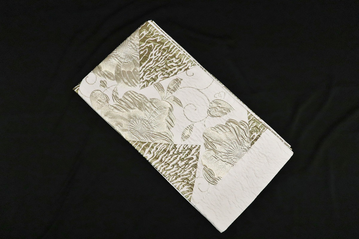 袋帯【正絹】振袖用RO2409-OS05aゼブラ箔 -5色- - 画像 (6)