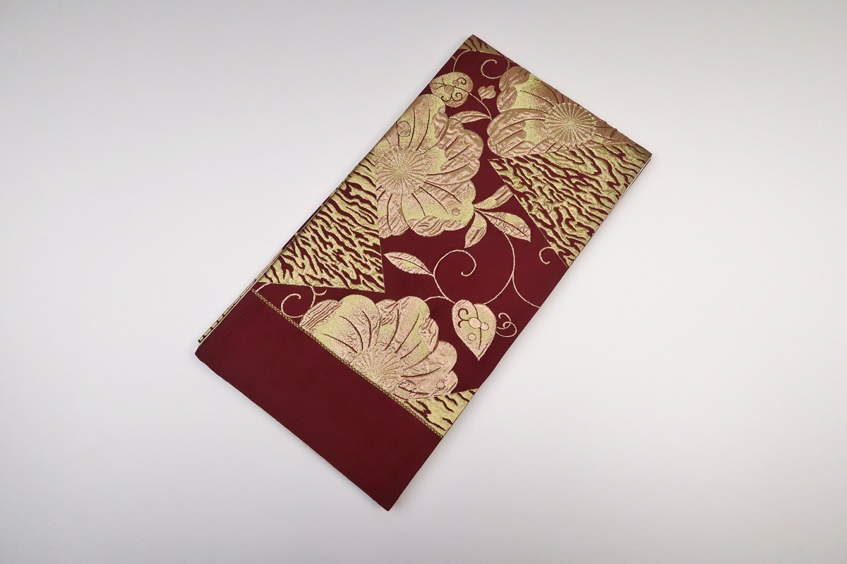 袋帯【正絹】振袖用RO2409-OS05bゼブラ箔 -5色- - 画像 (7)