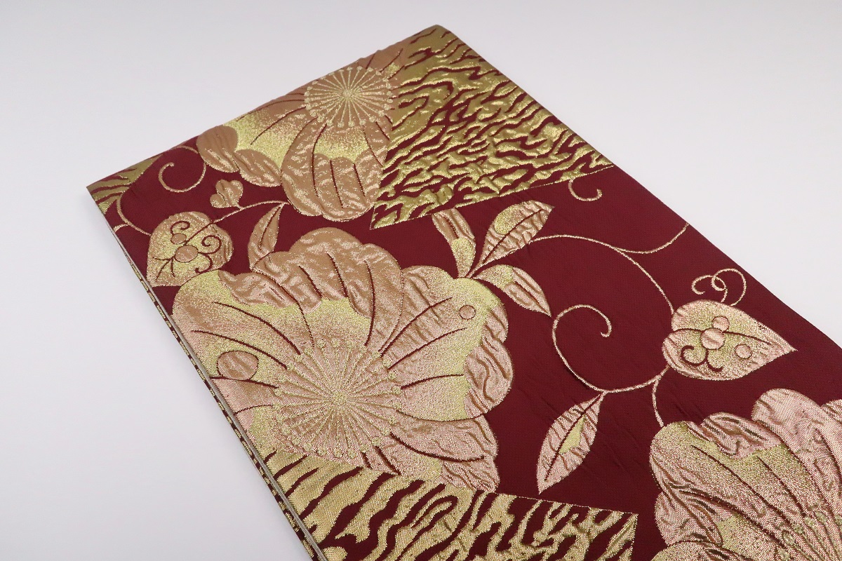 袋帯【正絹】振袖用RO2409-OS05bゼブラ箔 -5色- - 画像 (8)