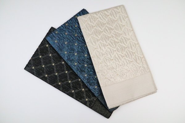 袋帯【正絹】ふくれ金よろけ 振袖用RFO-52 他2色 -3色展開-