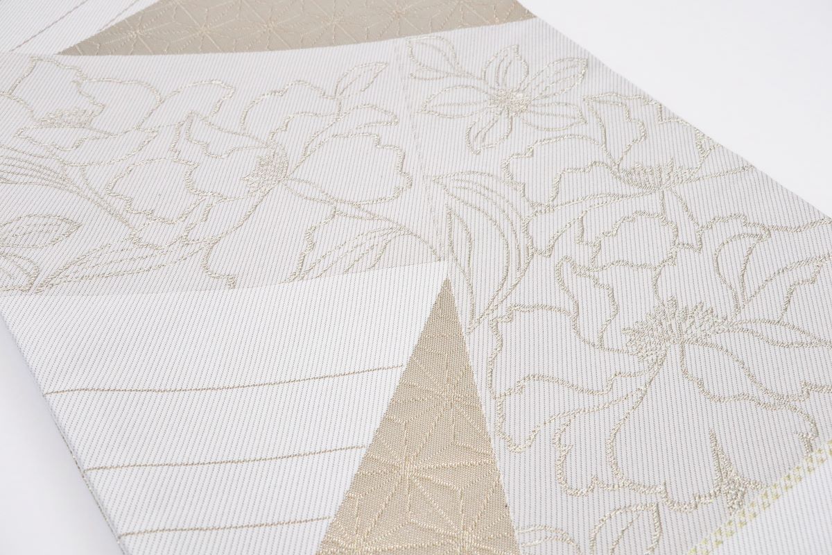 袋帯【正絹】振袖用RO2410-OD24abc 幾何学柄 -3色展開- - 画像 (13)