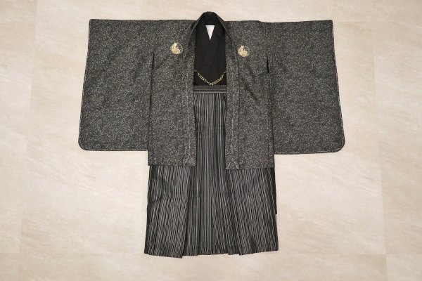 おりびと男児セット3歳/5歳 No.7035【ブラック】