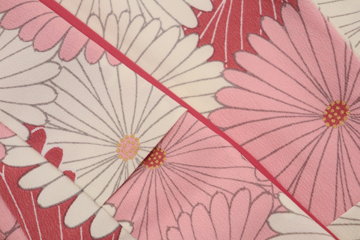 【特別現品SALE品】二尺袖「RN_2505_i」ピンク - 画像 (3)