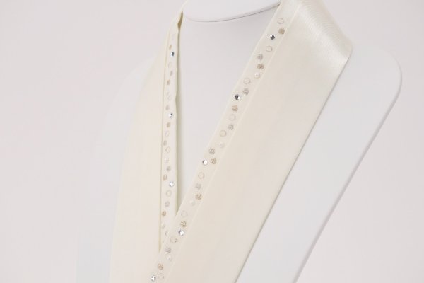 重衿【正絹】小粒ししゅう&ラインパール-teard- -8色- - 画像 (11)