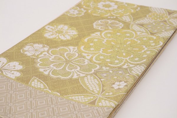 【アウトレット】袋帯【正絹】振袖用 RO0525-Od01ゴールド - 画像 (3)