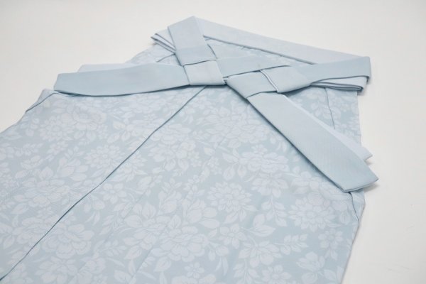 卒業袴 花柄 RMO2507-H ブルー - 画像 (3)