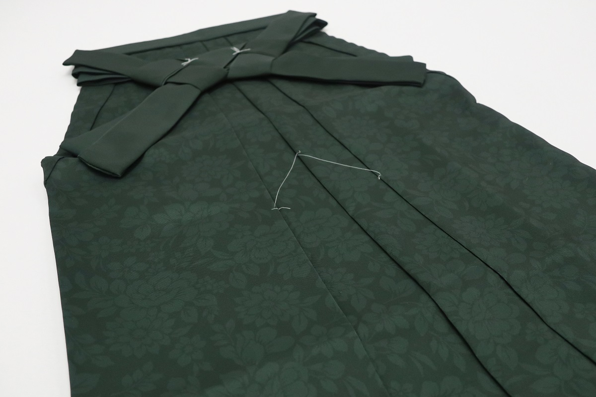 卒業袴 花柄 RMO2507-K グリーン - 画像 (2)