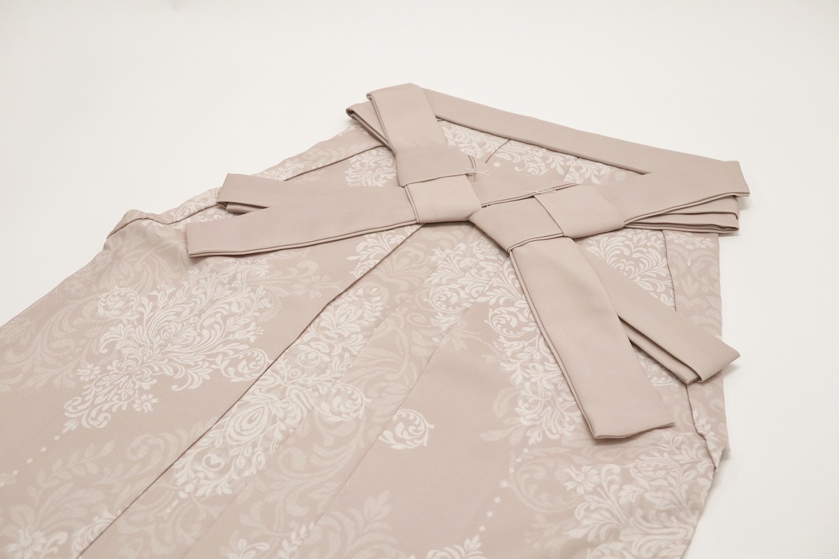 卒業袴 ダマスクシルエット RMO2507-A ピンク - 画像 (3)