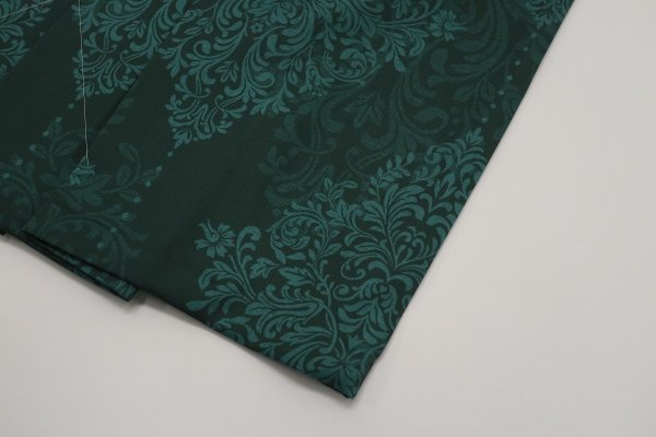 卒業袴 ダマスクシルエット RMO2507-E グリーン - 画像 (4)