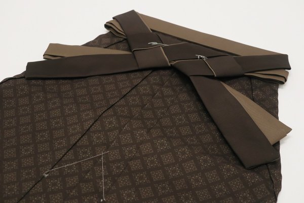 卒業袴 菱ダマスク RMO2507-M ブロンズ - 画像 (4)