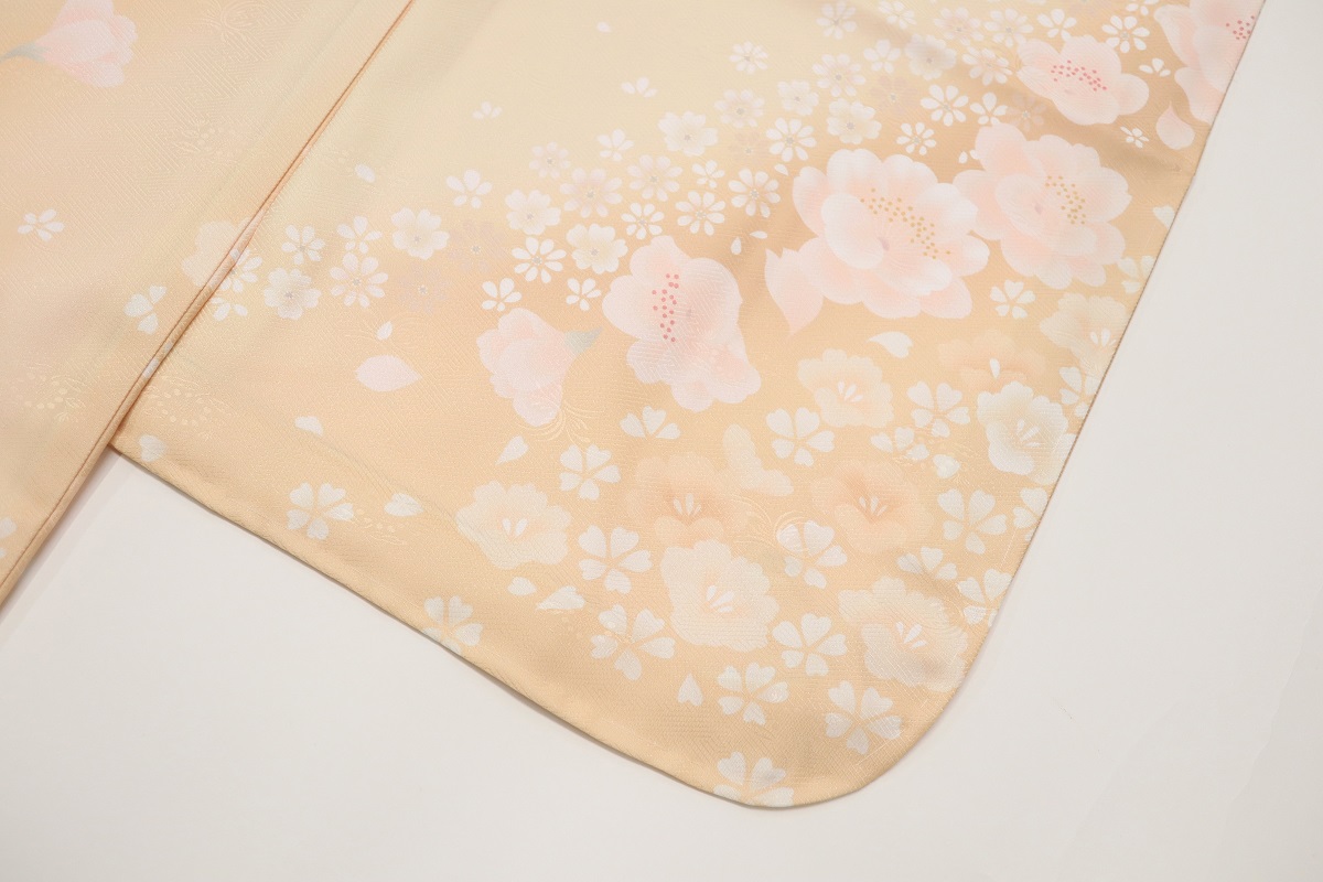 7才四つ身女児袴セット「RF2508-7b」 - 画像 (4)