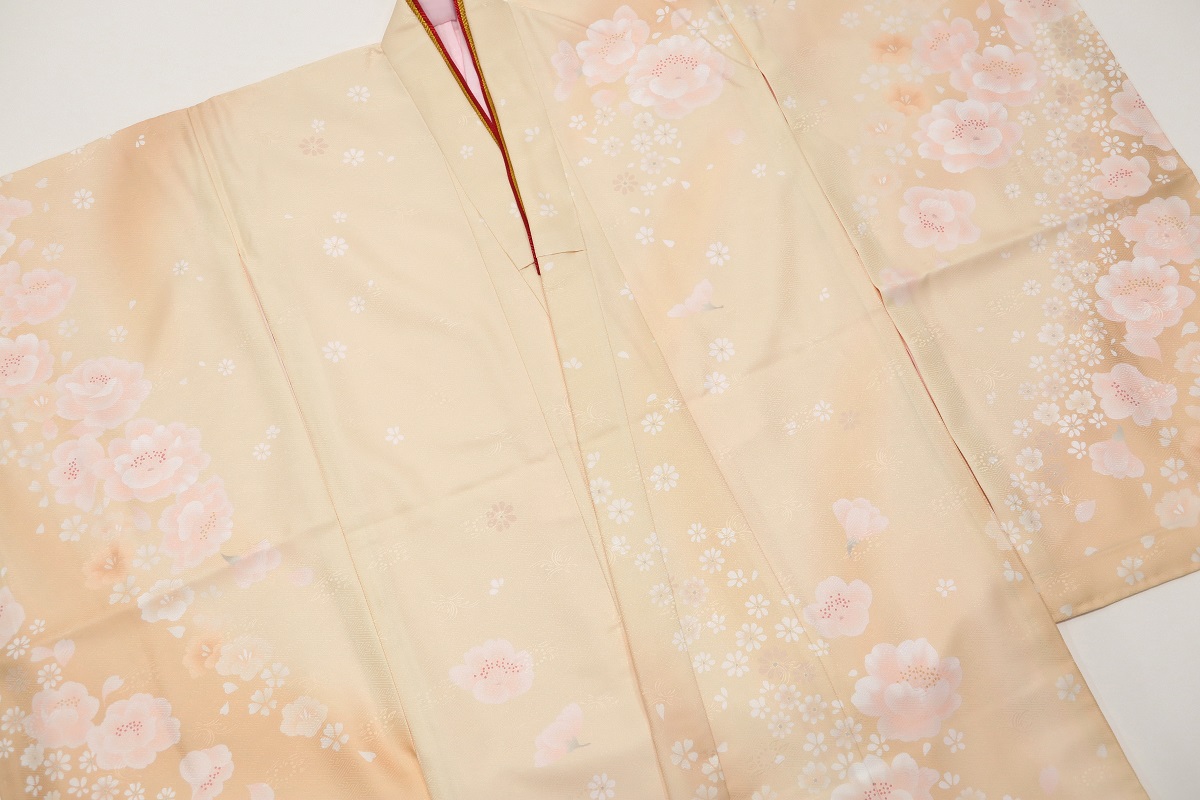 7才四つ身女児袴セット「RF2508-7b」 - 画像 (2)