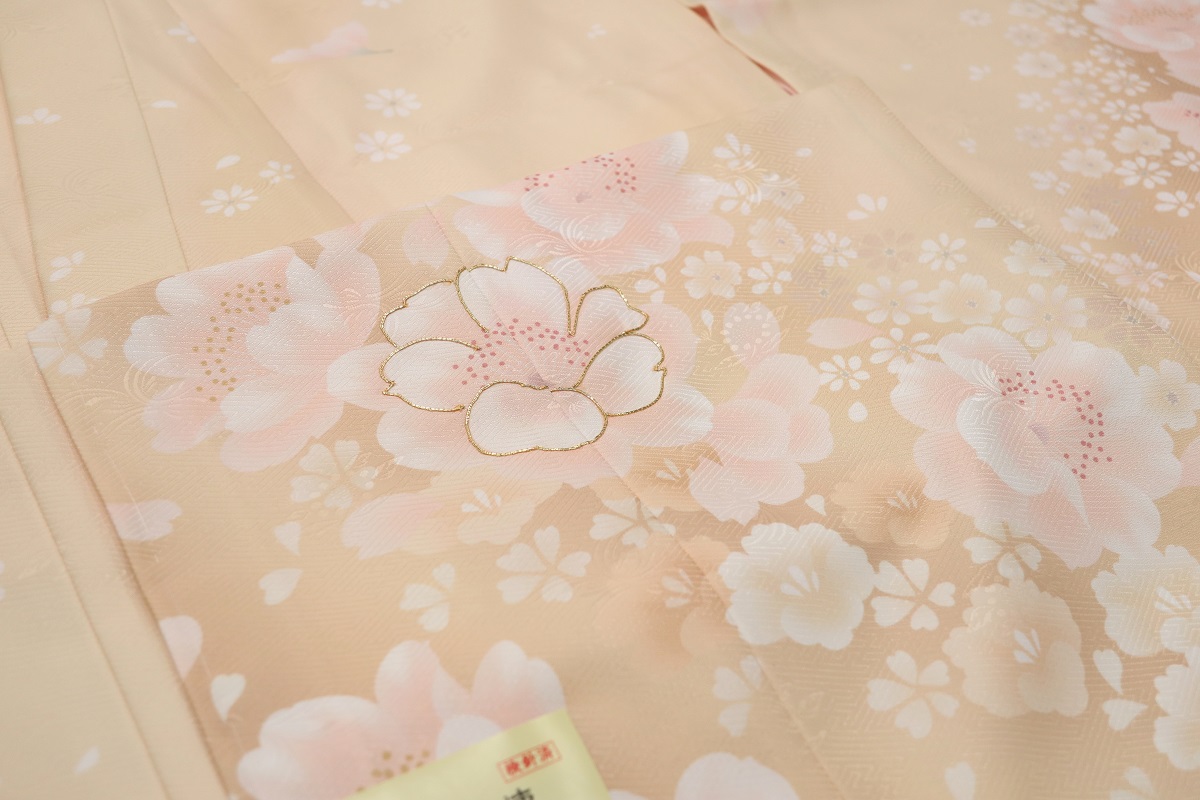 7才四つ身女児袴セット「RF2508-7b」 - 画像 (3)