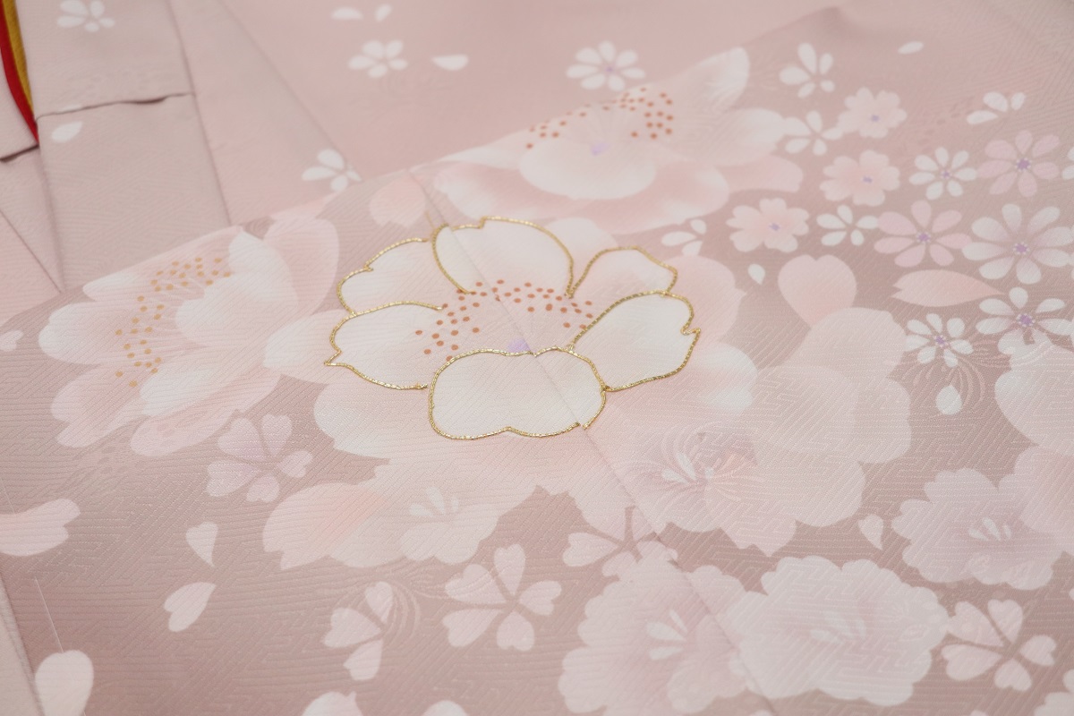 7才四つ身女児袴セット「RF2508-7a」 - 画像 (3)