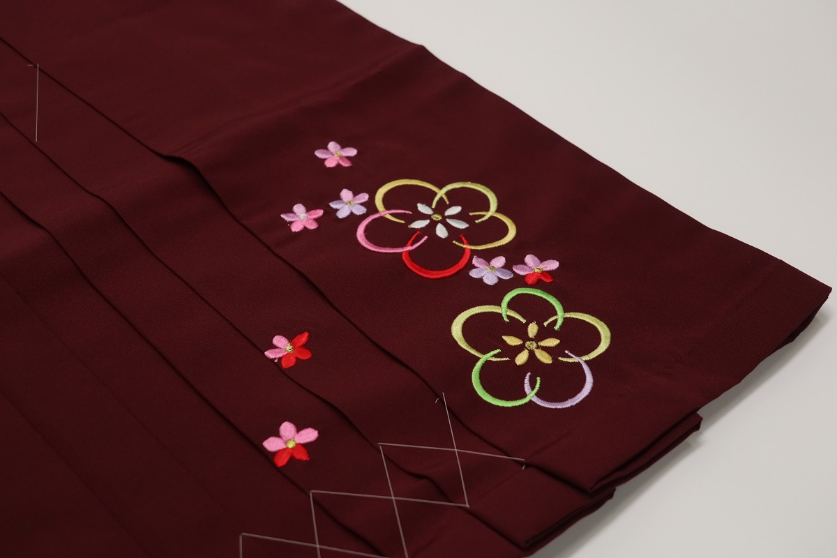 7才四つ身女児袴セット「RF2508-7a」 - 画像 (7)