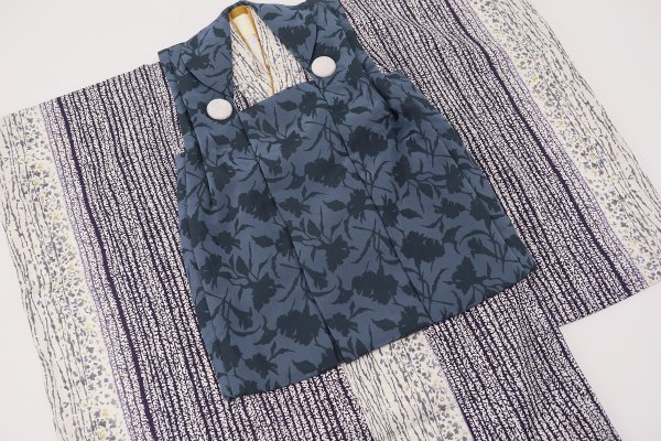 【特別現品】3歳男児被布アンサンブル No,「RTG2509-3b」 - 画像 (2)