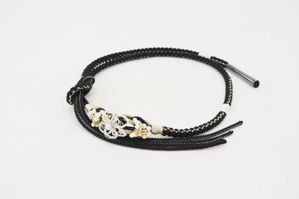 帯締め ポリ合繊 RTO-0825黒