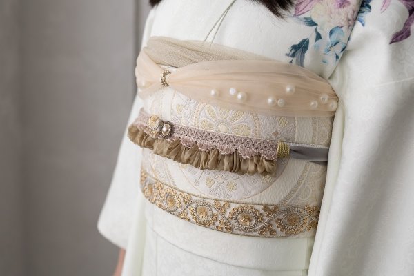 ラフィネモカオリジナル インドレース帯飾り2024 -2色展開- - 画像 (5)