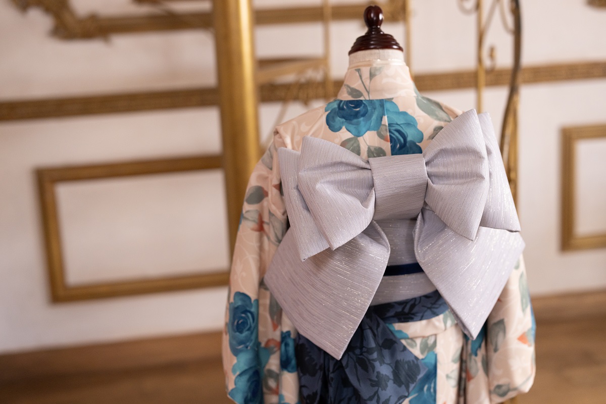 【現品】ラフィネココ・ロザリー 7歳きもの RC620-B【ﾍﾞｰｼﾞｭ青】 - 画像 (8)