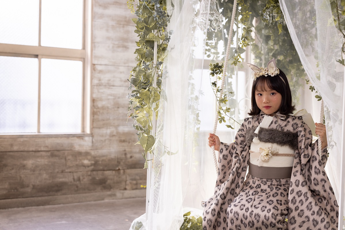 【アウトレット】【現品】ワンダーフォレスト　7歳きもの RC640-A【ピンク】 - 画像 (33)