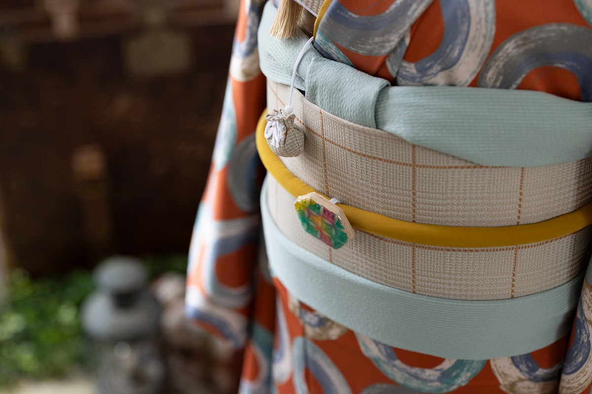 【アウトレット】【現品】ポッピン・ドーナッツ-popin‘ donuts-ファミリー 7歳きもの RC660-A - 画像 (6)