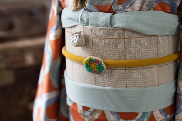 【アウトレット】【現品】ポッピン・ドーナッツ-popin‘ donuts-ファミリー 7歳きもの RC660-A - 画像 (5)