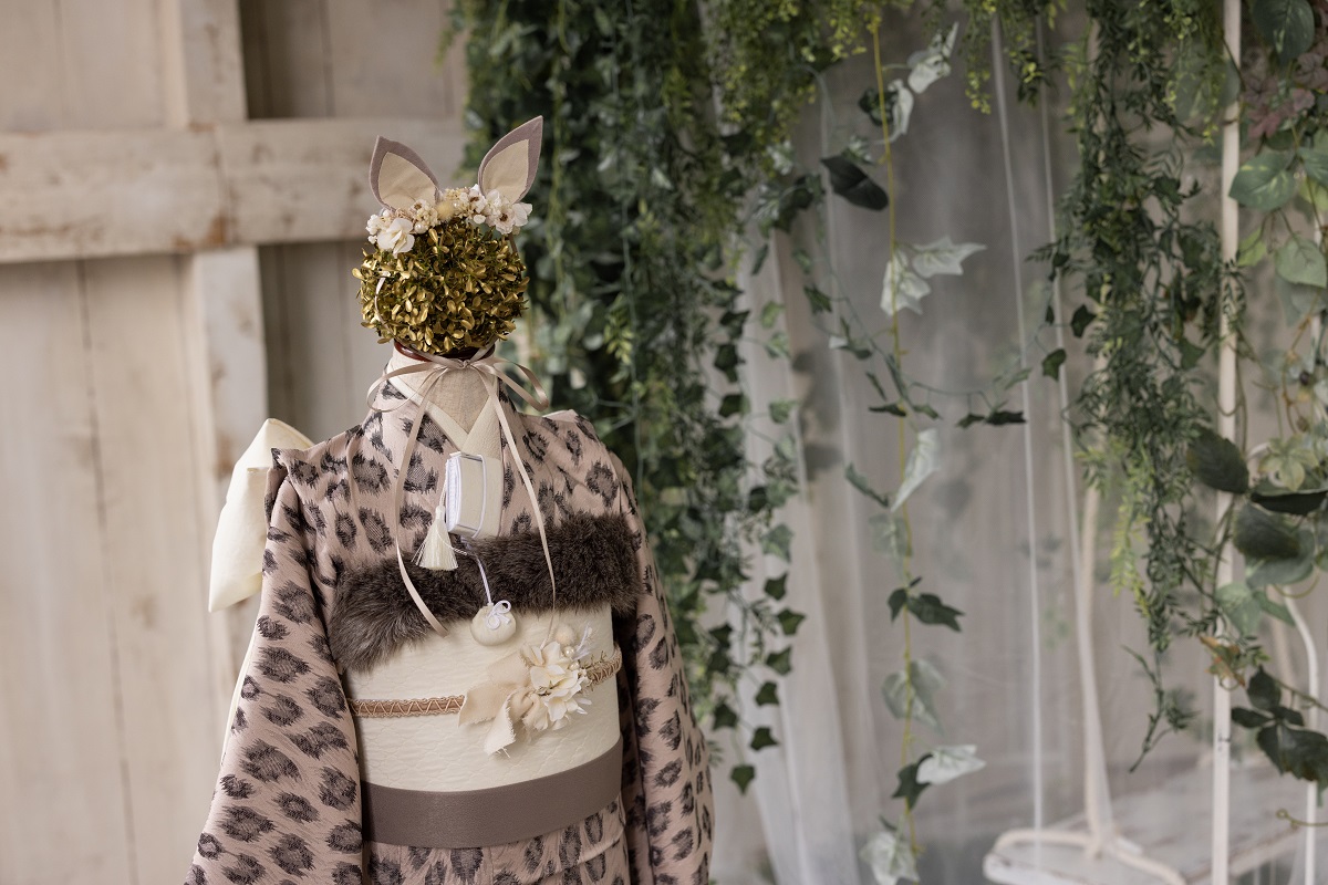 【アウトレット】【現品】ワンダーフォレスト　7歳きもの RC640-A【ピンク】 - 画像 (9)