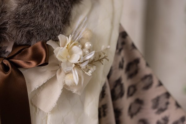 【アウトレット】【現品】ワンダーフォレスト 3歳被布セット RC642-A【ピンク】 - 画像 (6)