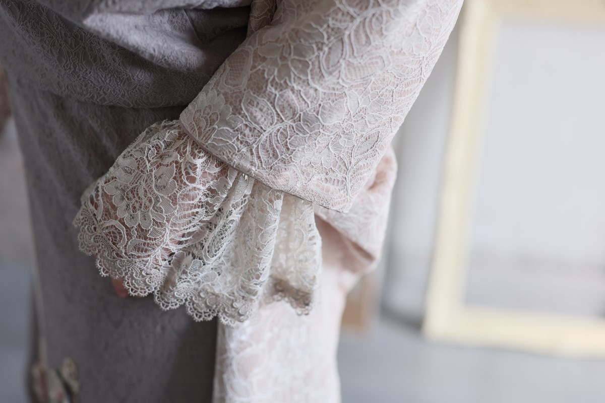 合繊振袖ラフィネモカ GF-51 -レース&ジャガード- - 画像 (12)