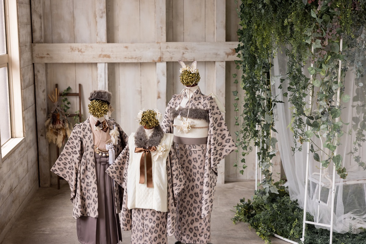 【アウトレット】【現品】ワンダーフォレスト　3歳被布ｾｯﾄ RC642-A【ピンク】 - 画像 (10)