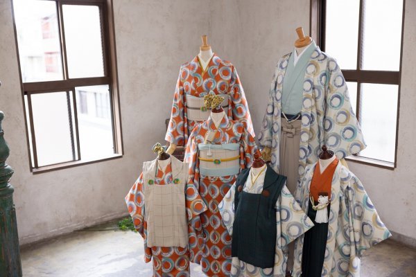 【アウトレット】【現品】ポッピン・ドーナッツ-popin‘ donuts-ファミリー 7歳きもの RC660-A - 画像 (11)