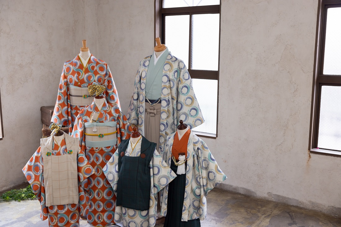 【アウトレット】【現品】ポッピン・ドーナッツ-popin‘ donuts-ファミリー 7歳きもの RC660-A - 画像 (10)