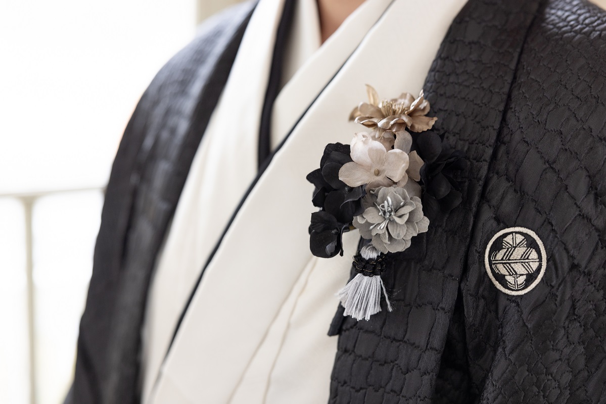 【ラフィネ】メンズセットMK-004【黒・オフ】 - 画像 (4)