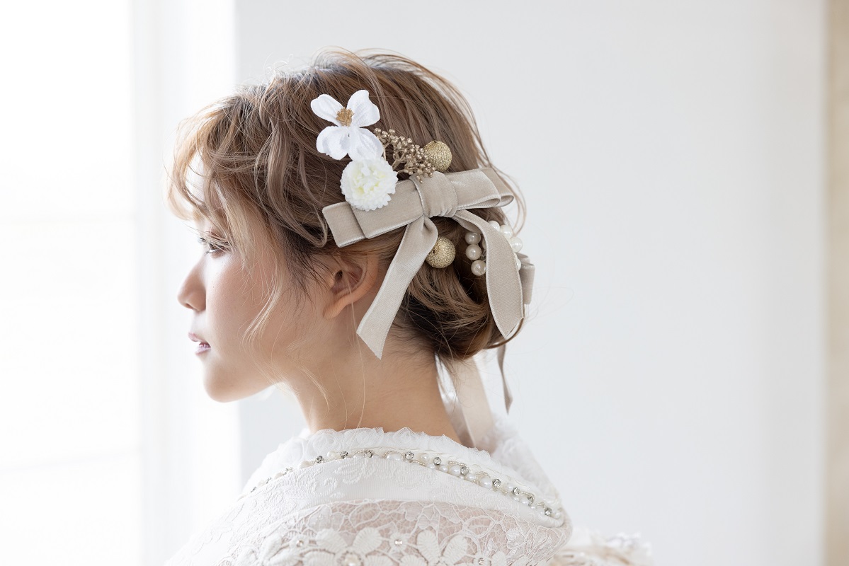 【ラフィネモカ】打掛UK-001【ベージュオフ】 - 画像 (12)