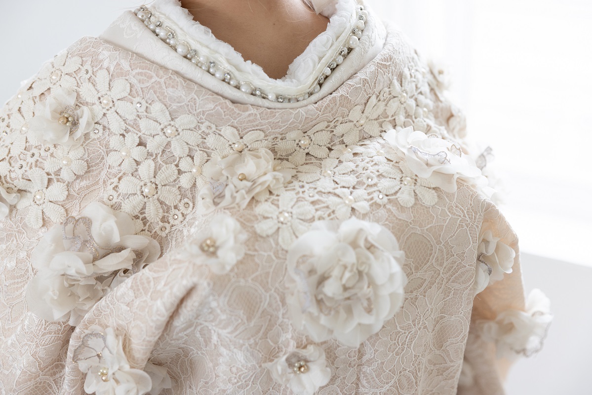 【ラフィネモカ】打掛UK-001【ベージュオフ】 - 画像 (10)