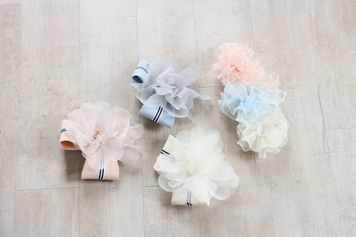 【現品120㎝】ロングドレスR-134　アイボリー - 画像 (8)